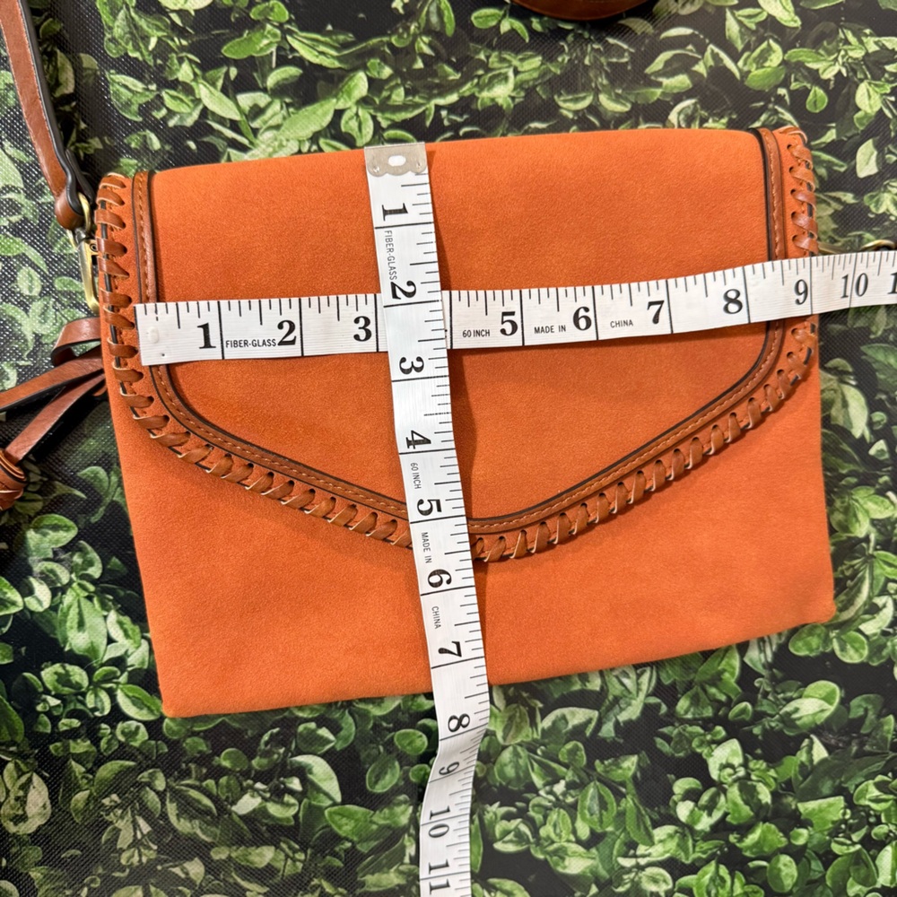 Crossbody Bag with Tan Tassel Details - Picture 6 of 13
